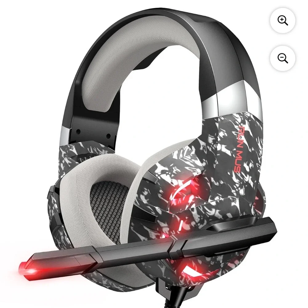 Pro Gaming Headset - camo gray